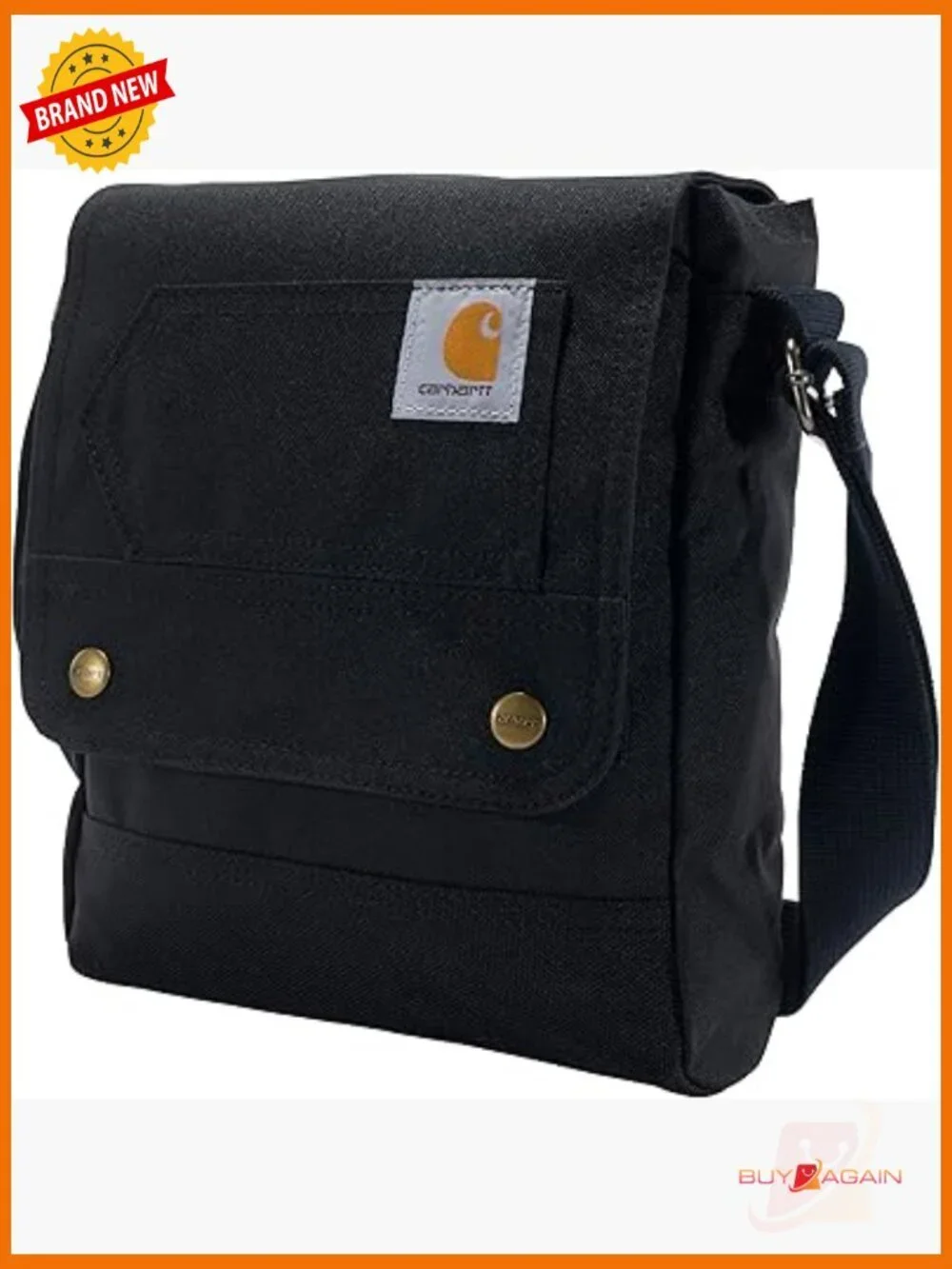 Crossbody Snap Bag Durable Adjustable 15 Laptop Sleeve